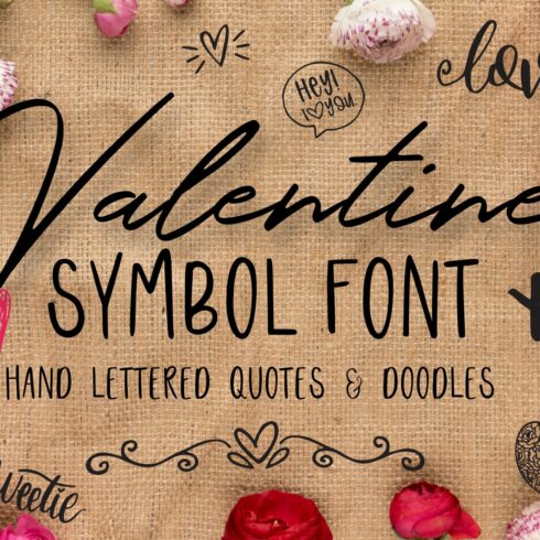 Valentine Symbol Font cover image.