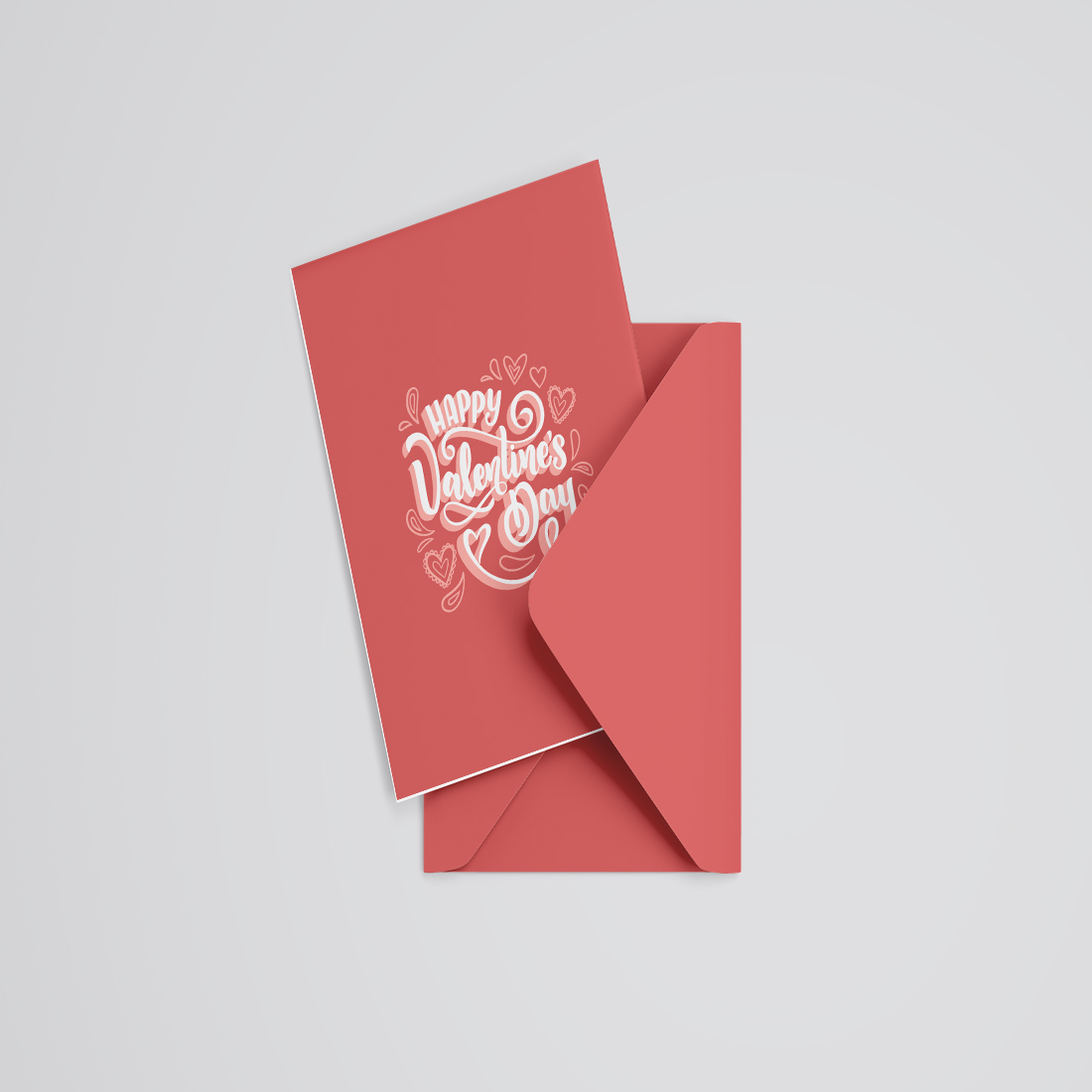 Valentine\'s day card preview image.