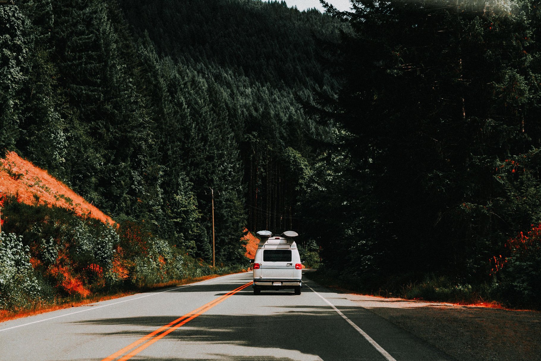 van driving through mountains 2 610