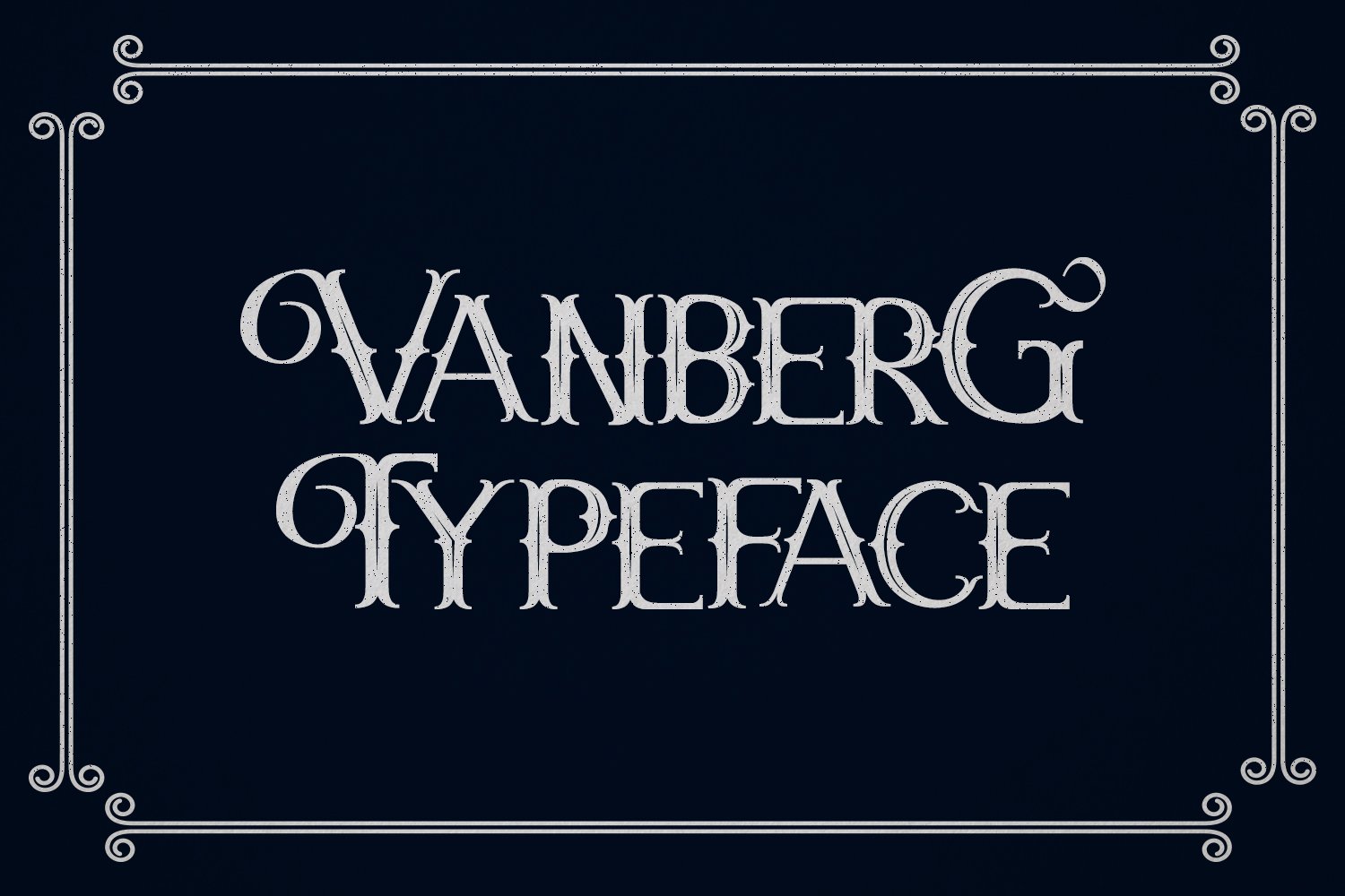 vanberg blackletter font 2 200