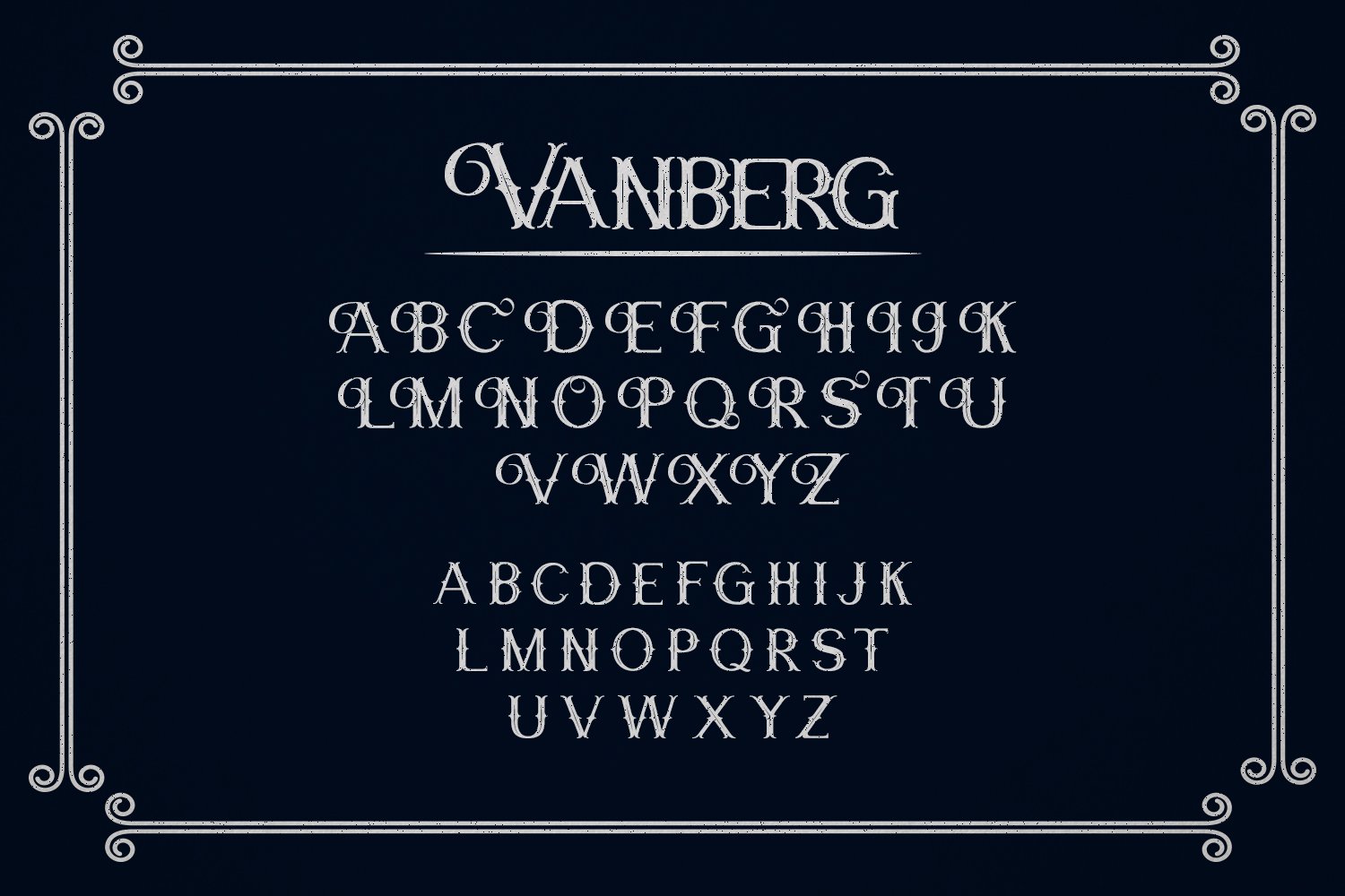 vanberg blackletter font 3 928