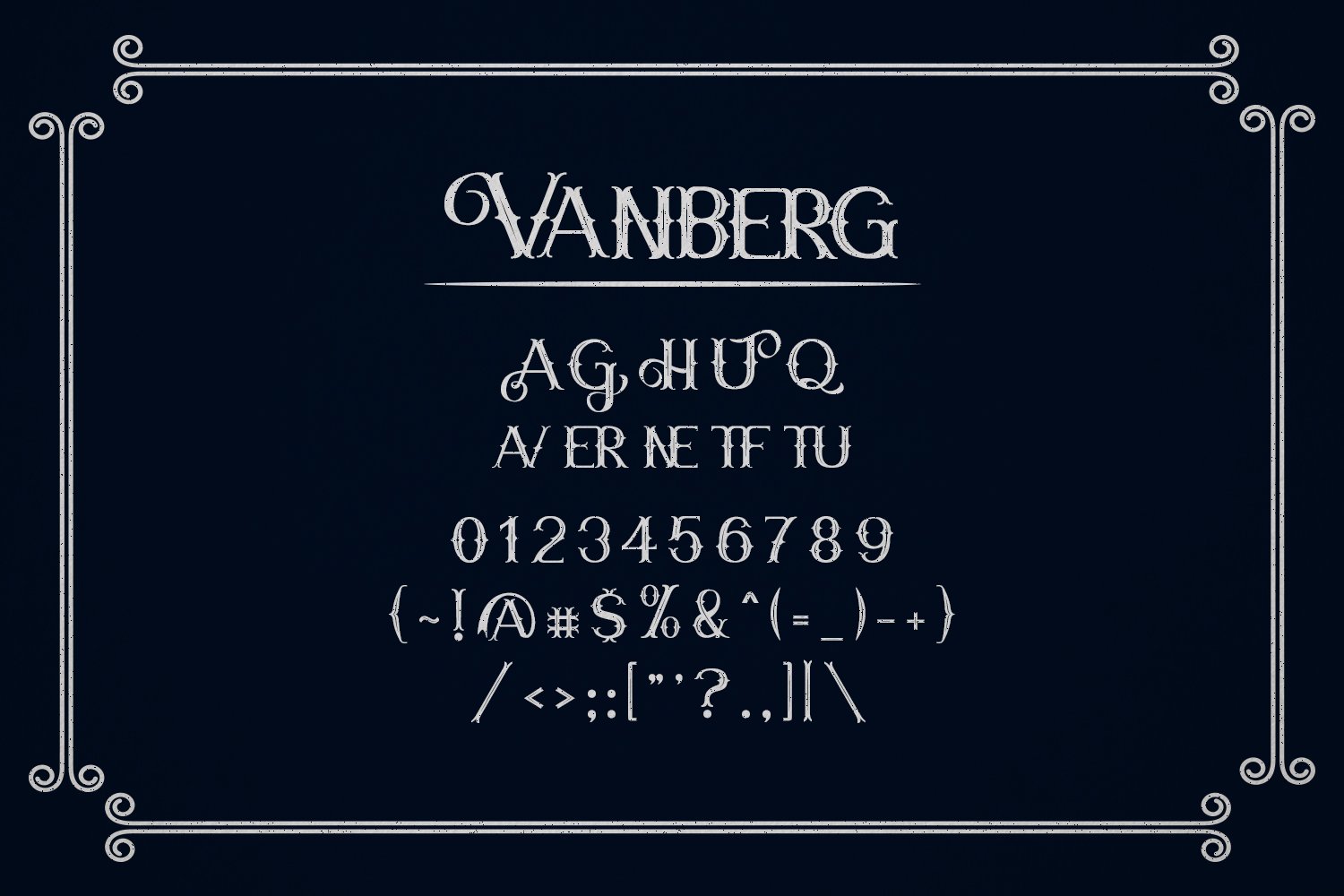 vanberg blackletter font 4 334