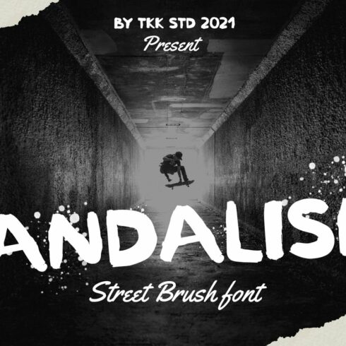 Vandalism - Brush Font cover image.