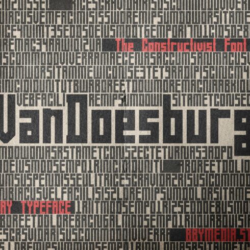 VanDoesburg - The Constructivist 3 cover image.