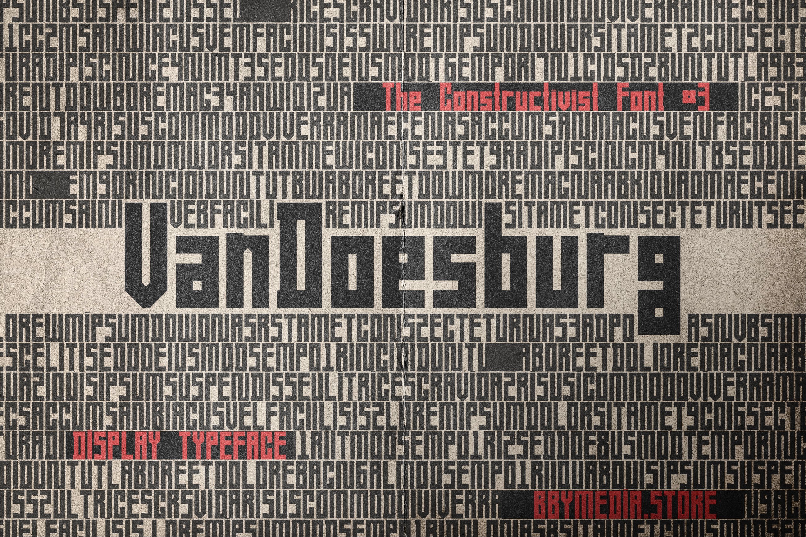 VanDoesburg - The Constructivist 3 cover image.