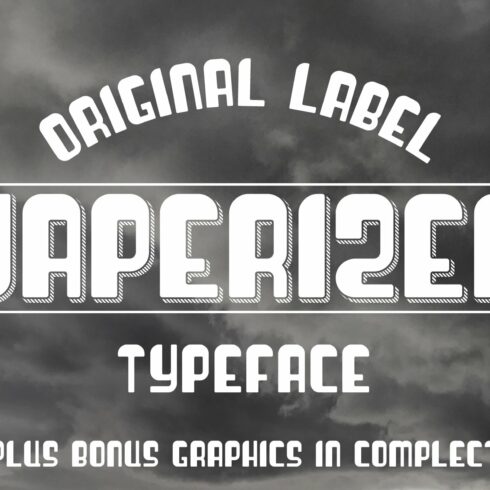 Vaperizer Typeface + Bonus cover image.