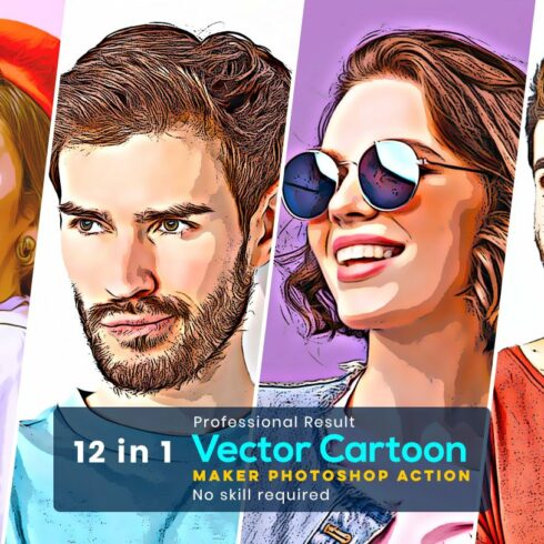 Vector Cartoon Maker Actioncover image.