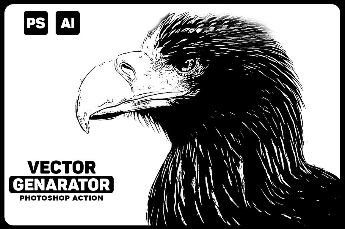 Vector Genarator Photoshop Actioncover image.