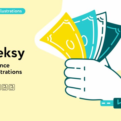 Veksy Finance Illustrations cover image.