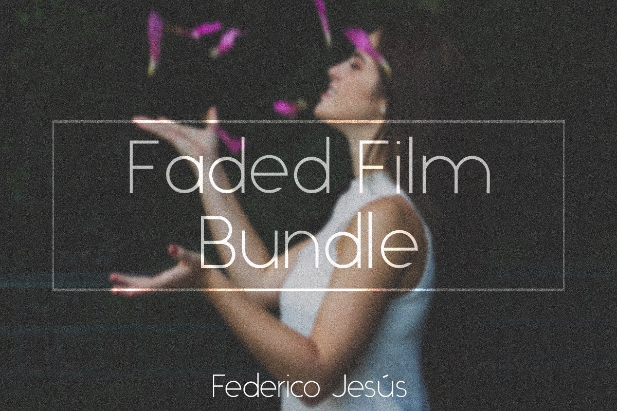 4 Faded Film Bundle - PS & LRcover image.