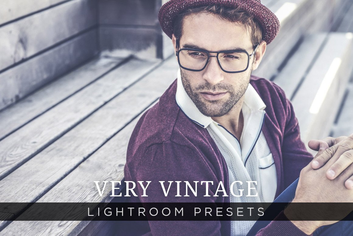 Very Vintage Lightroom Presets Vol 1cover image.