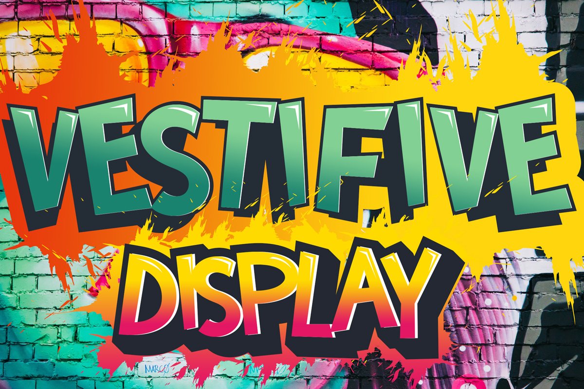 Vestifive - Display Font cover image.