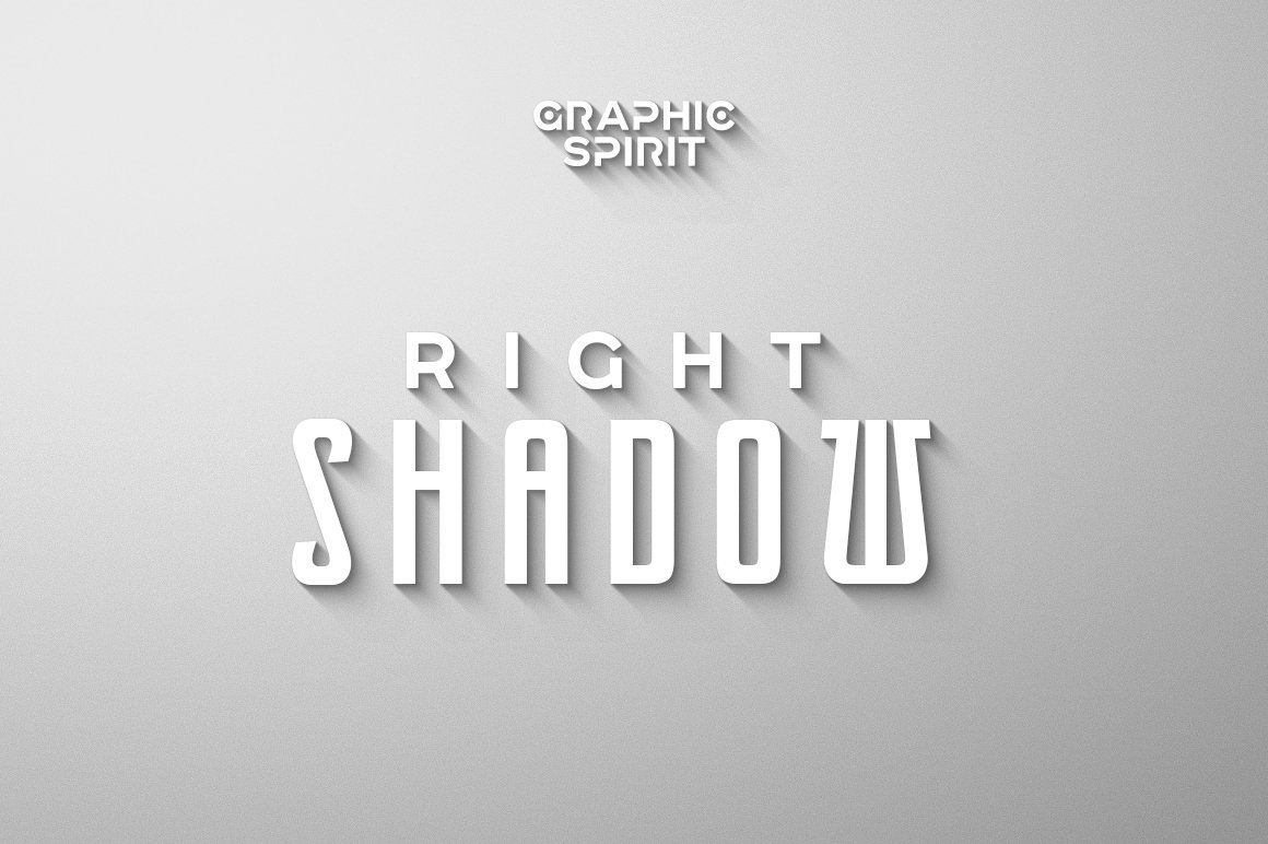 Laconic Long Shadow for Photoshoppreview image.