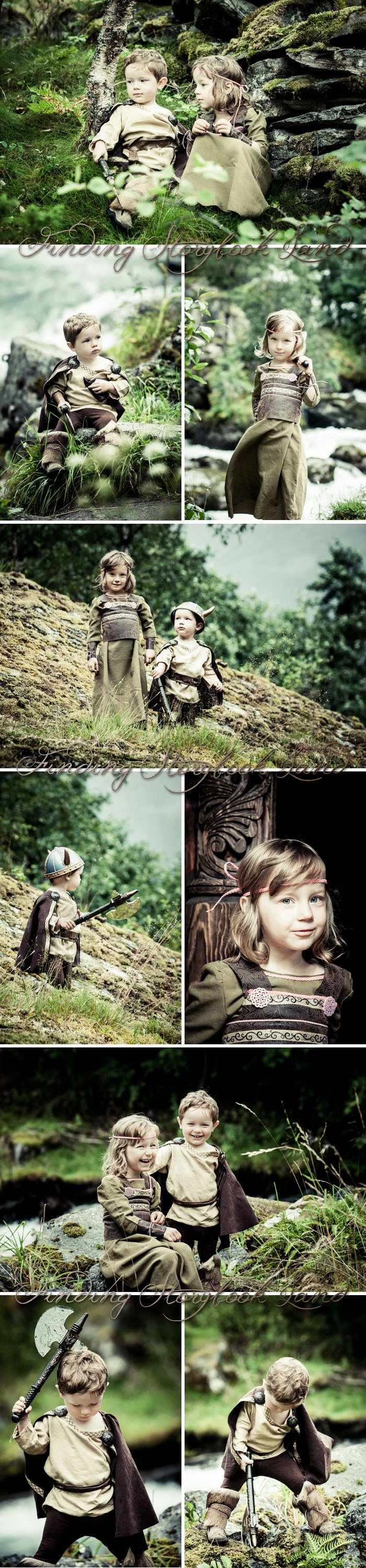 viking themed stylized childrens photo shoot guide 24