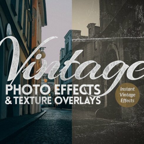 Instant Vintage Photo Effectscover image.