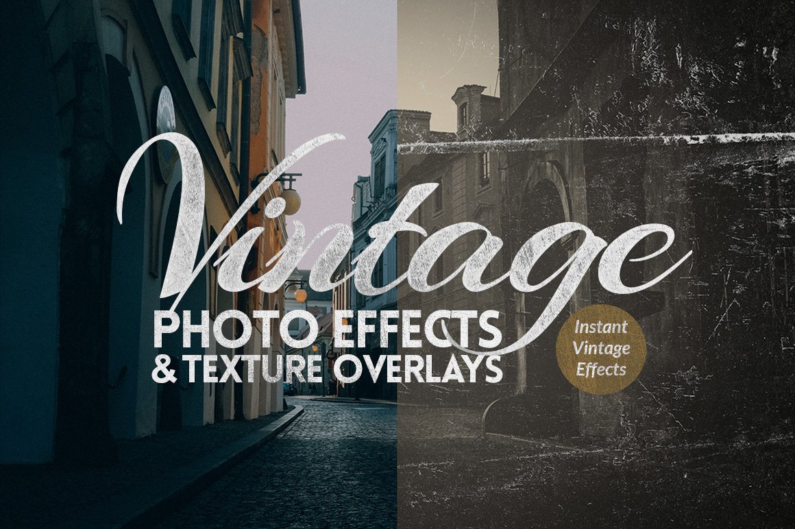 Instant Vintage Photo Effectscover image.