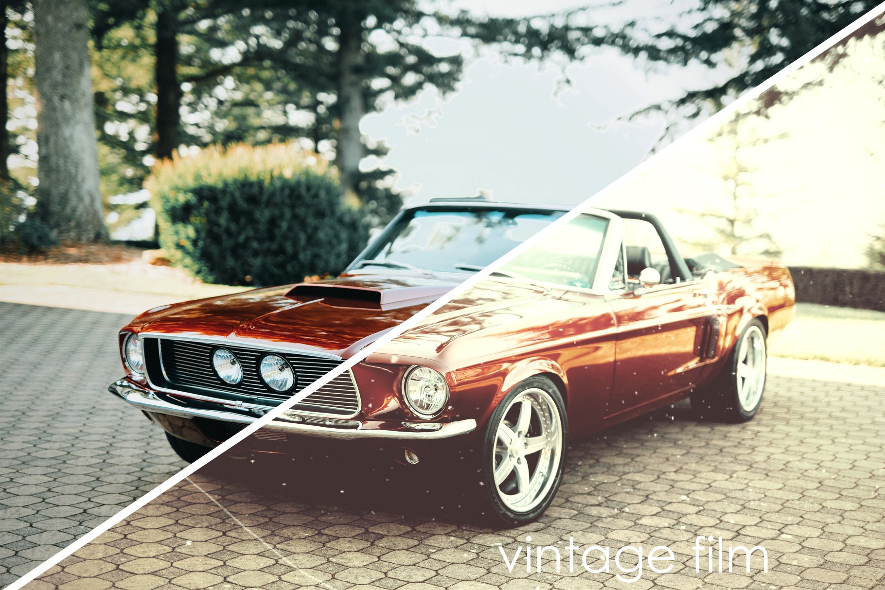 Vintage Look Photoshop Actions Packpreview image.