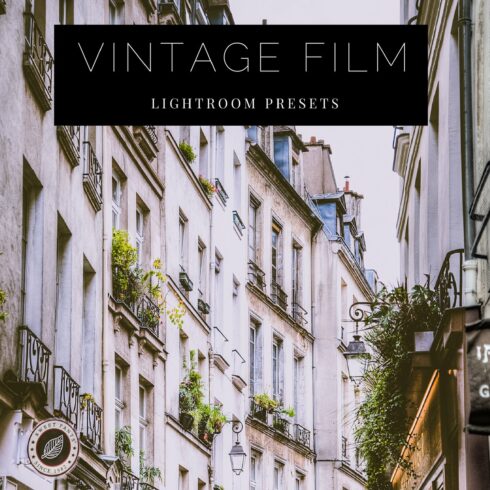 Vintage Film Lightroom Presetscover image.