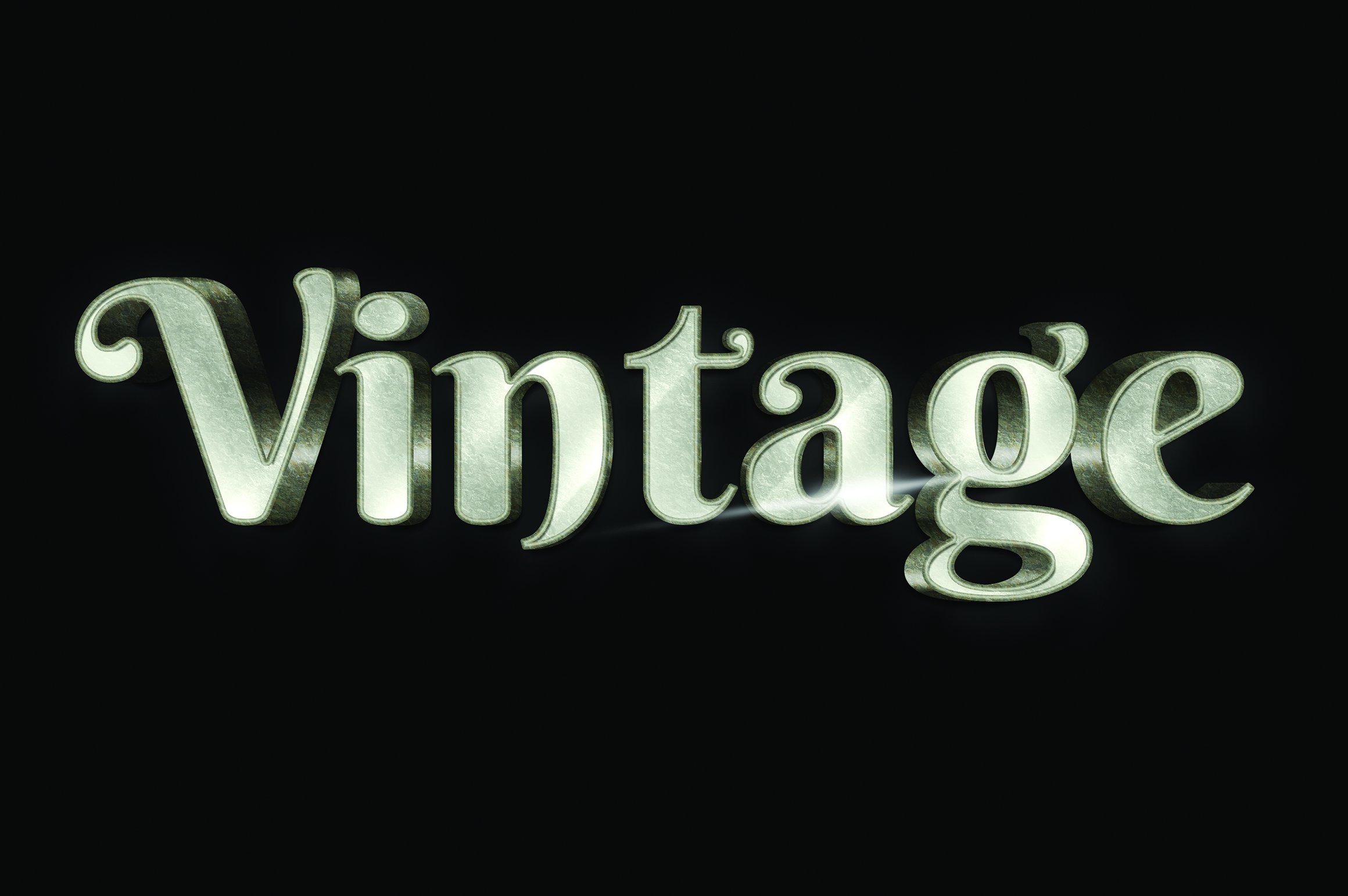 vintage text effect ai based ss 14 966