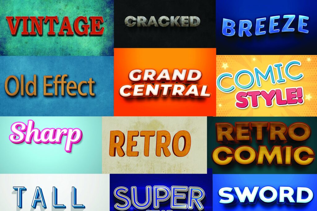 Text Effect Vol 1 - Photoshop Effect – MasterBundles