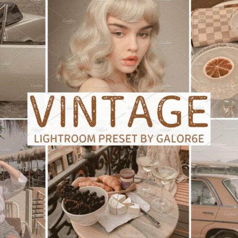 Lightroom Preset VINTAGE by GALOR6Ecover image.