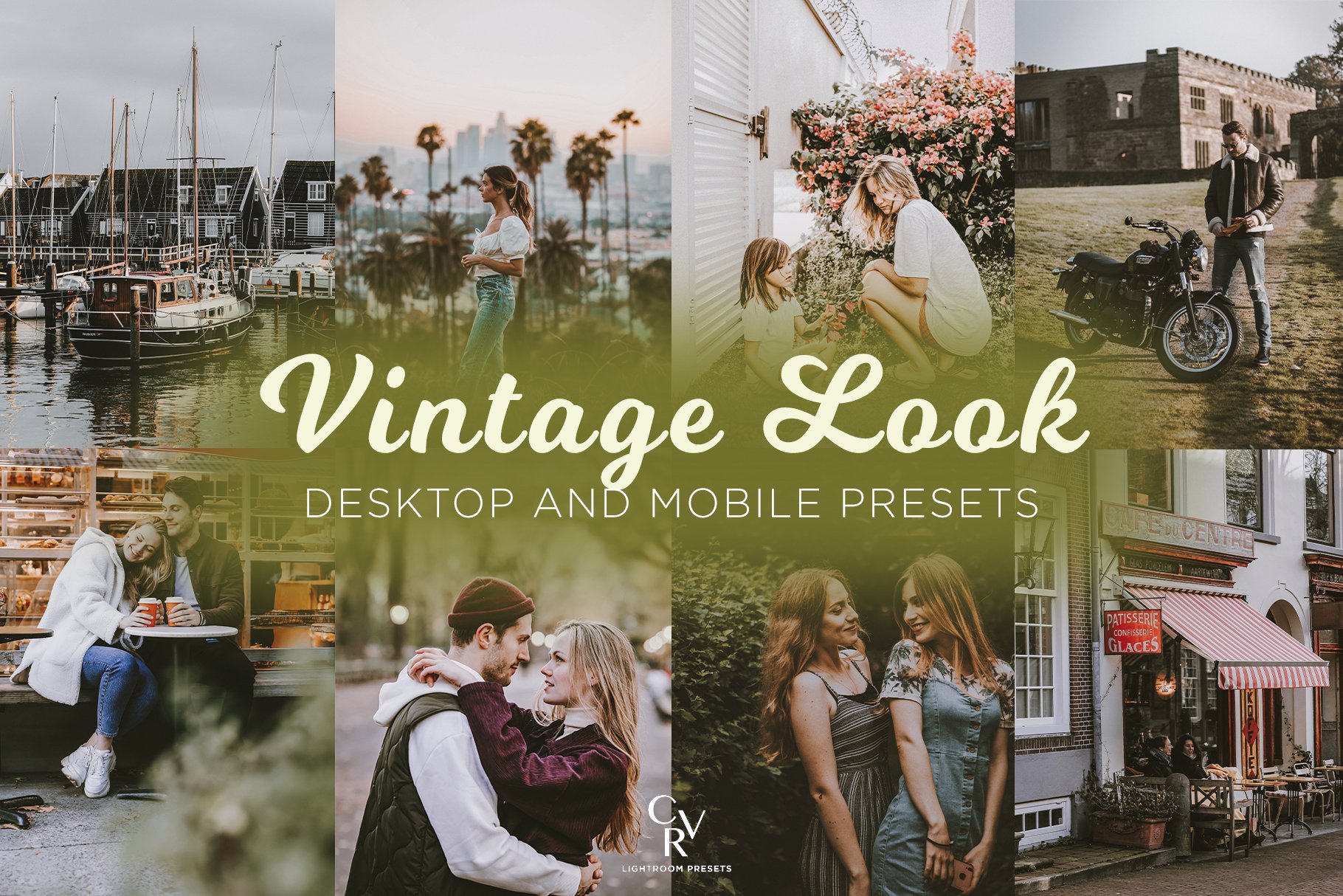 6 Vintage Lightroom Presetscover image.