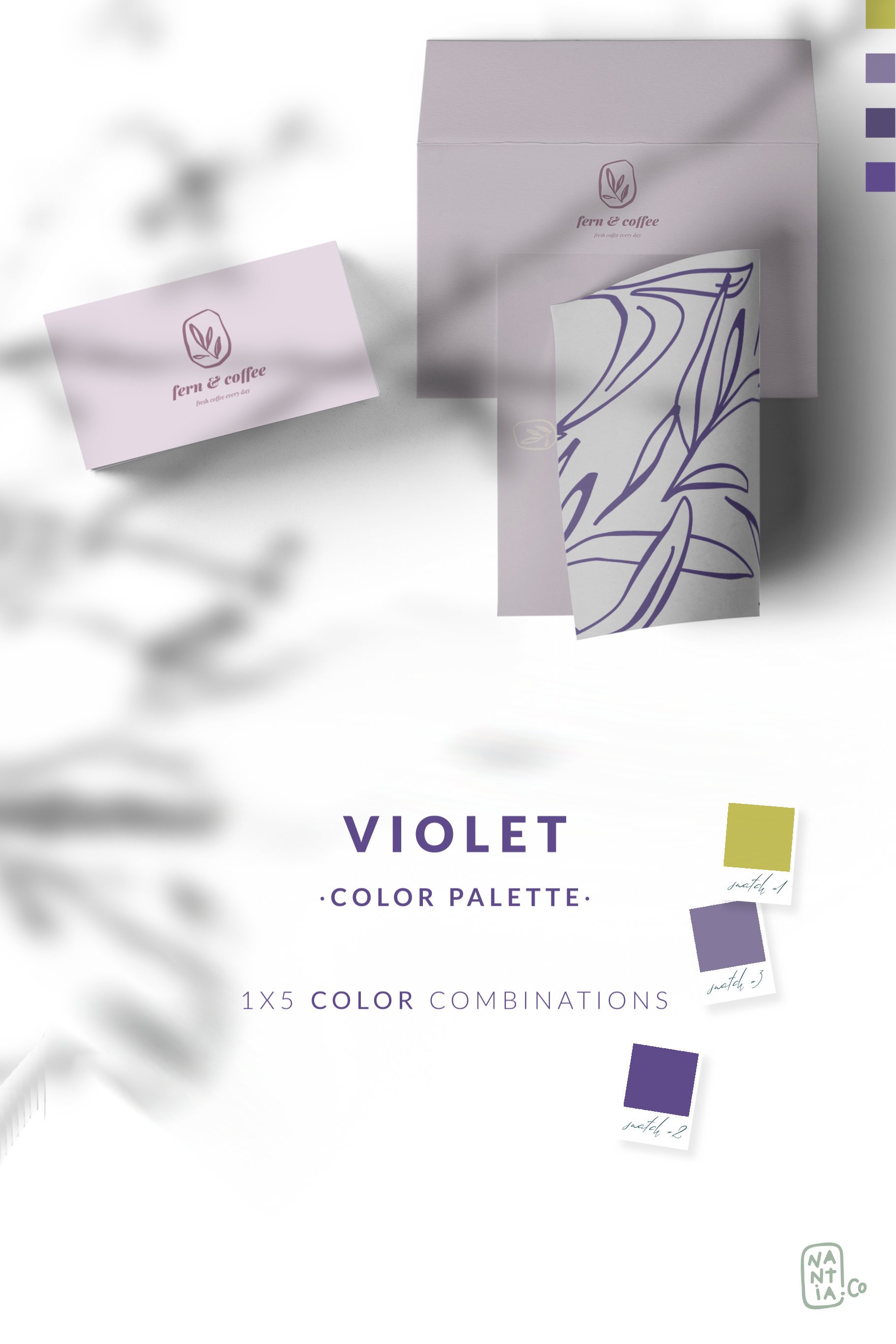 Color Palette Swatches violetpreview image.