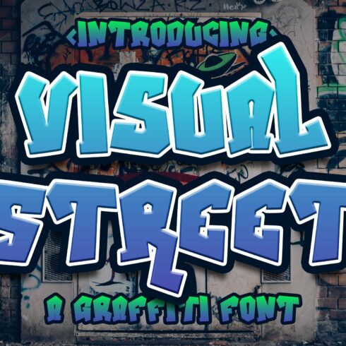 Visual Street - Graffiti Font cover image.