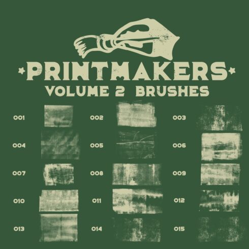 Vol.2 Printmakers Brushescover image.