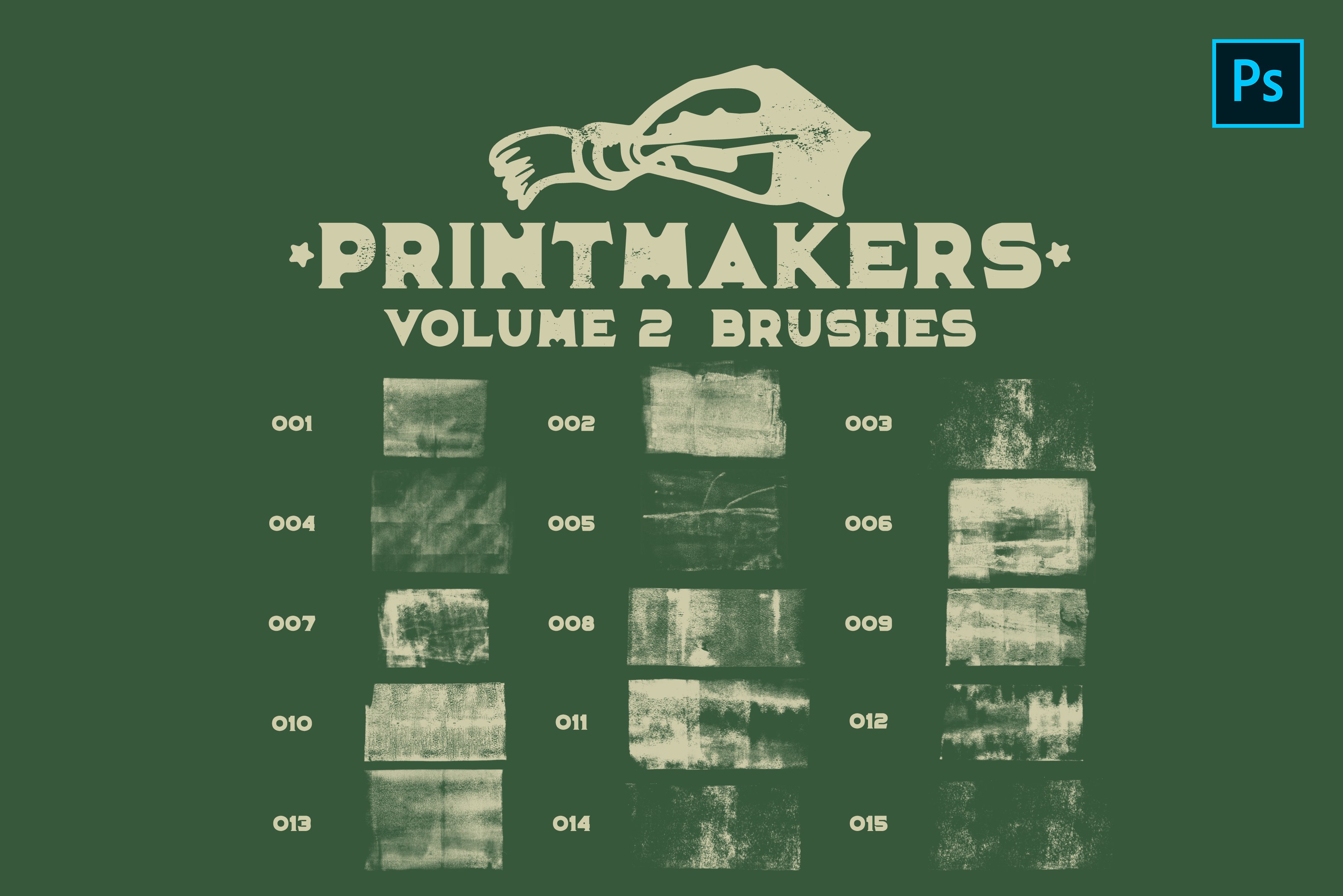 Vol.2 Printmakers Brushescover image.
