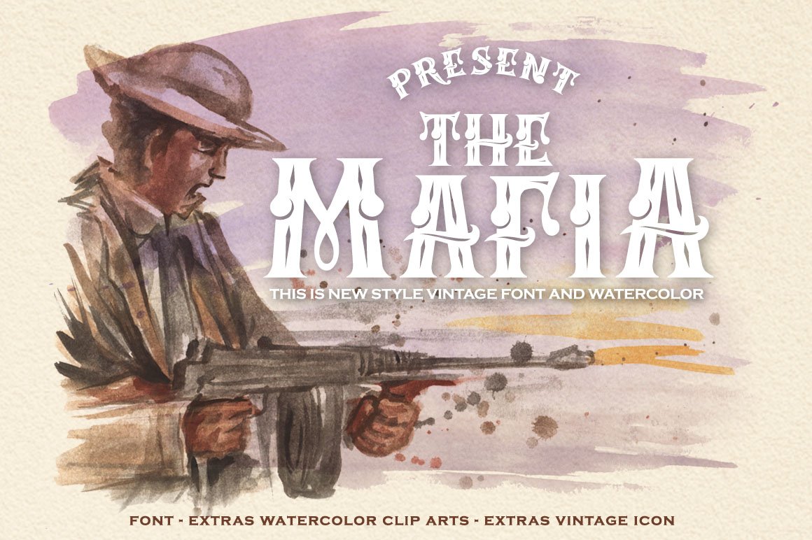 Mafia Font cover image.