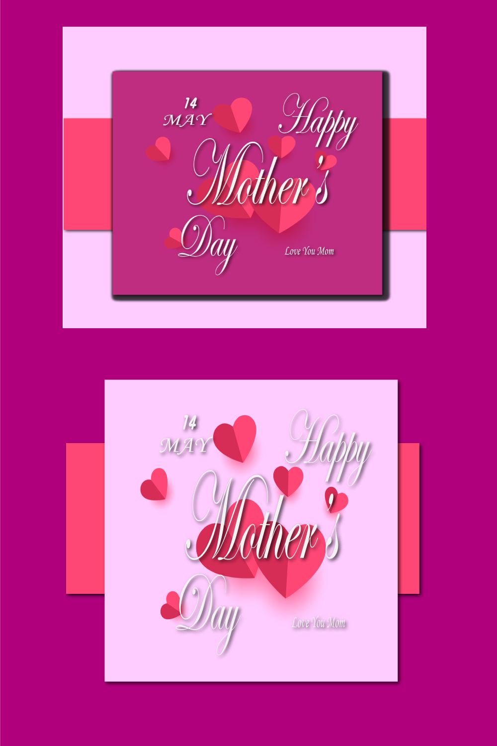 Happy mother\'s Day pinterest preview image.