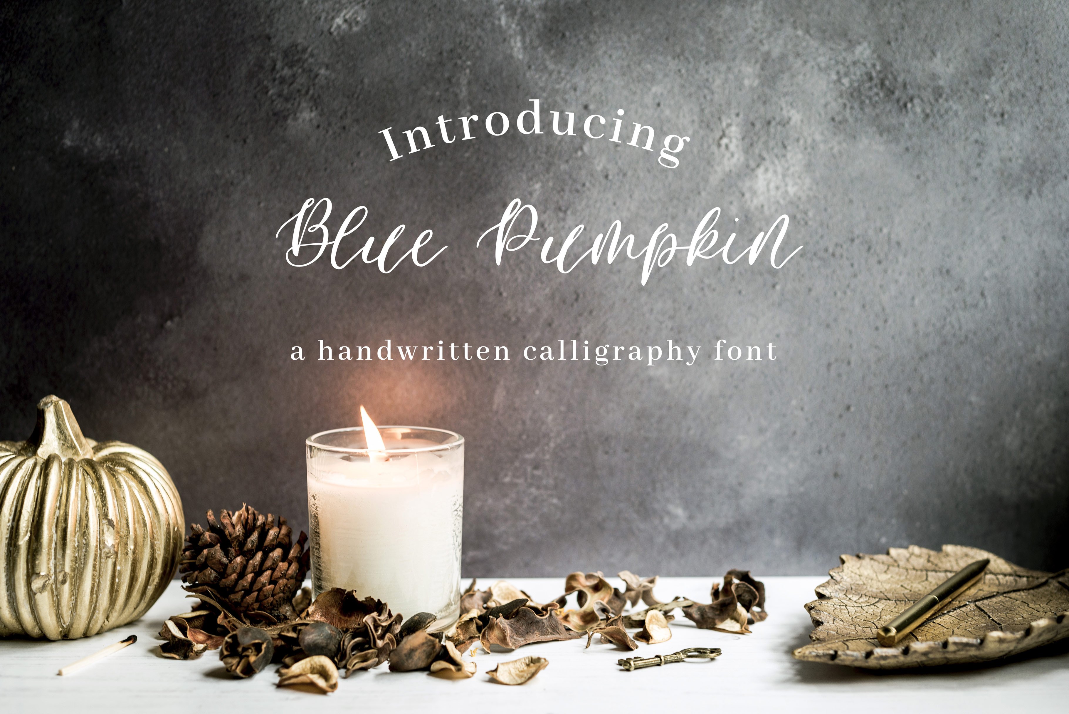 Blue Pumpkin Font cover image.