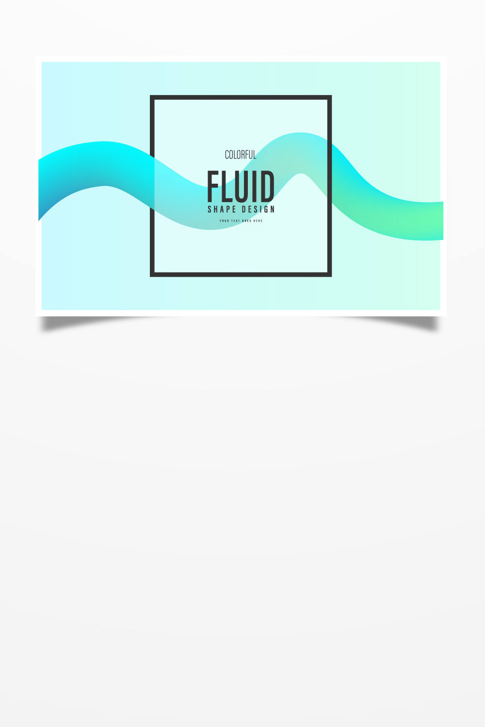 Abstract wave Background pinterest preview image.