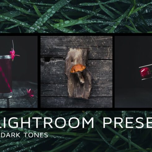 10 Dark tones presets for Lightroomcover image.