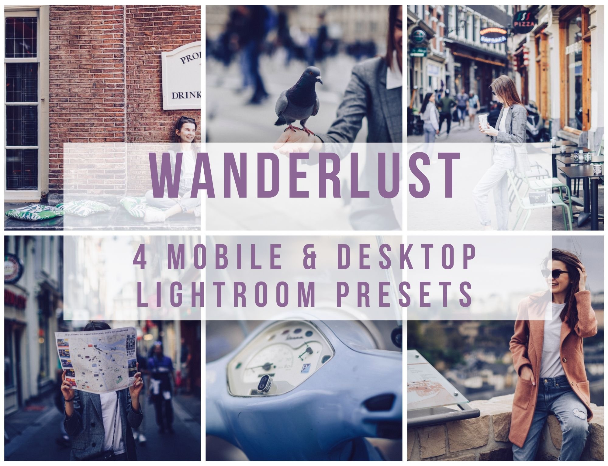Lightroom mobile & desktop presetscover image.