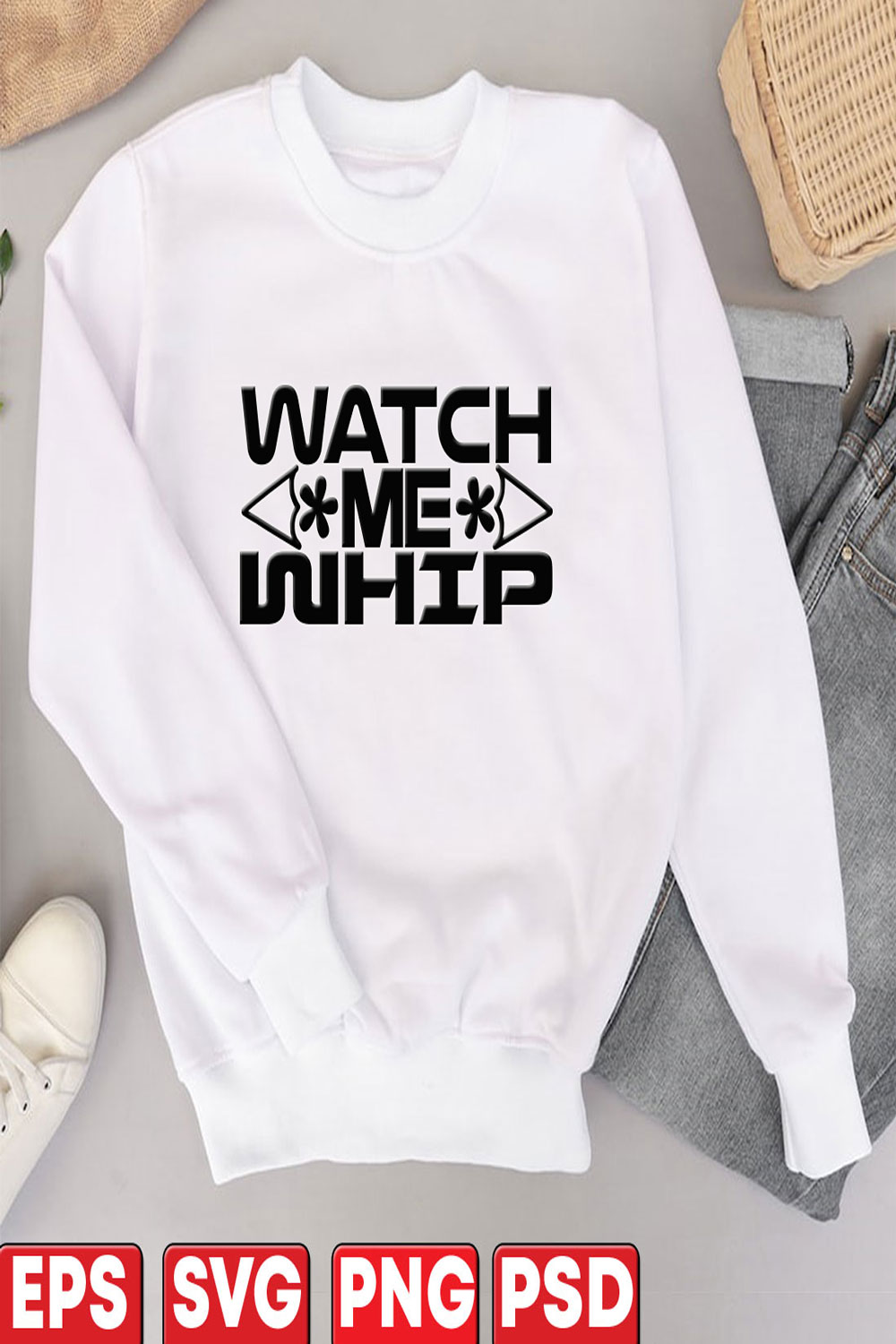 watch me whip pinterest preview image.