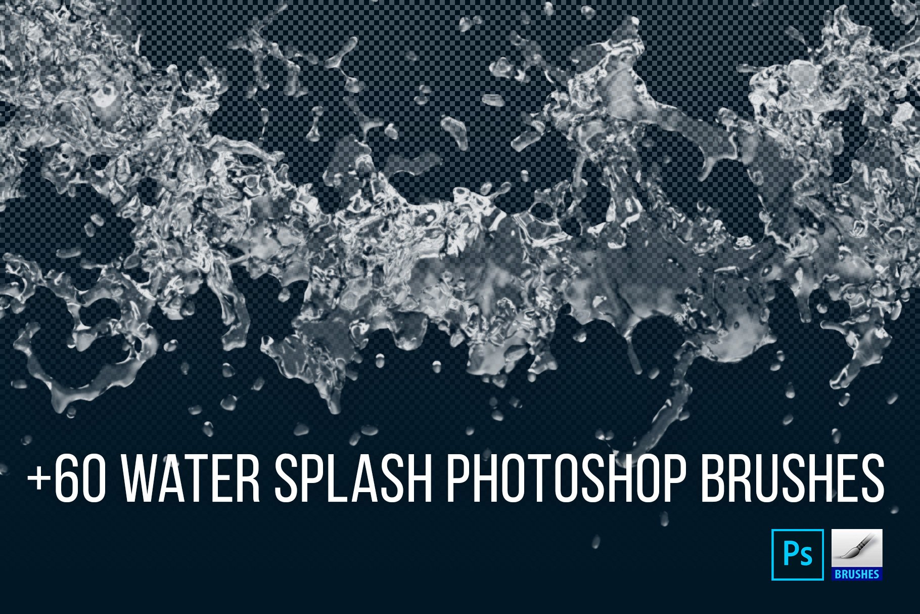 Water Splash PS Brushes & PNGspreview image.