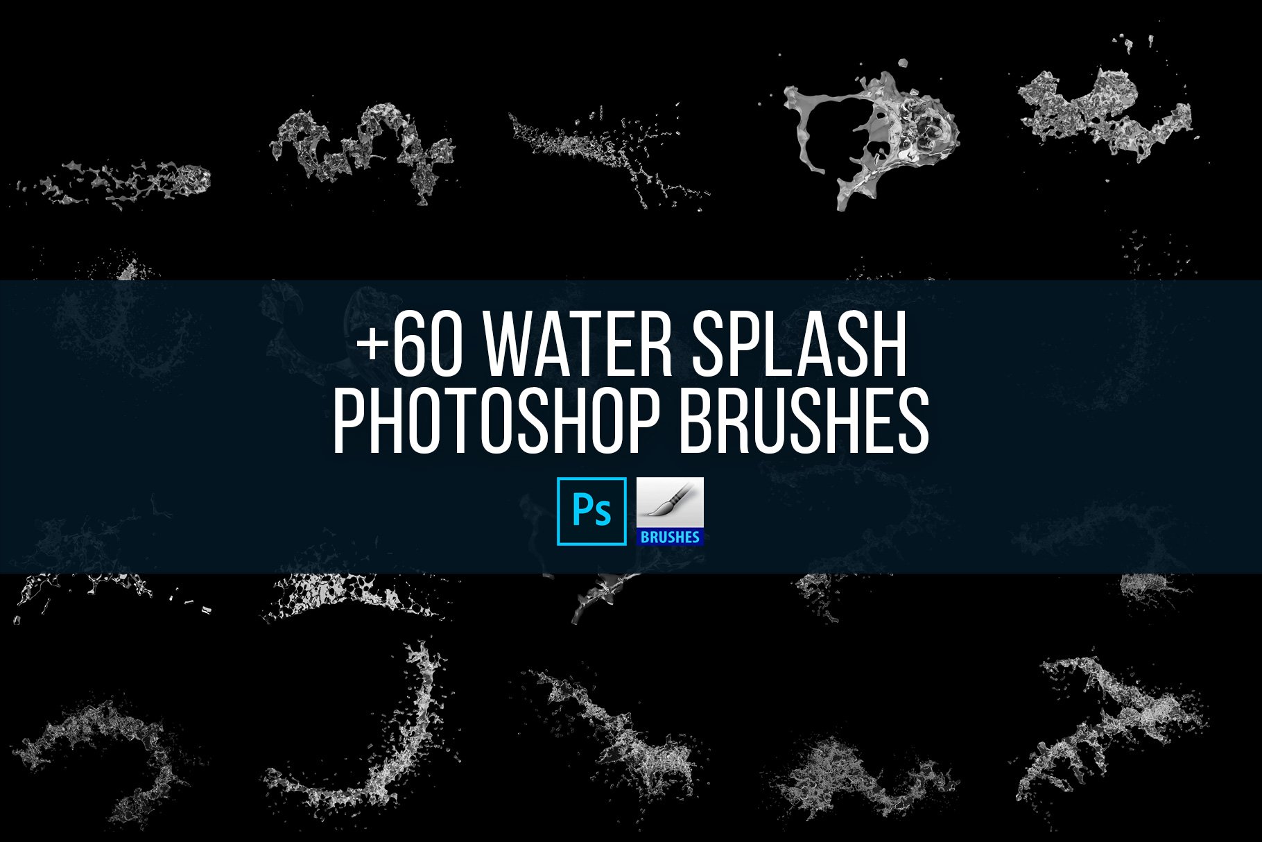 water splash brushes for photoshop preview 04 106