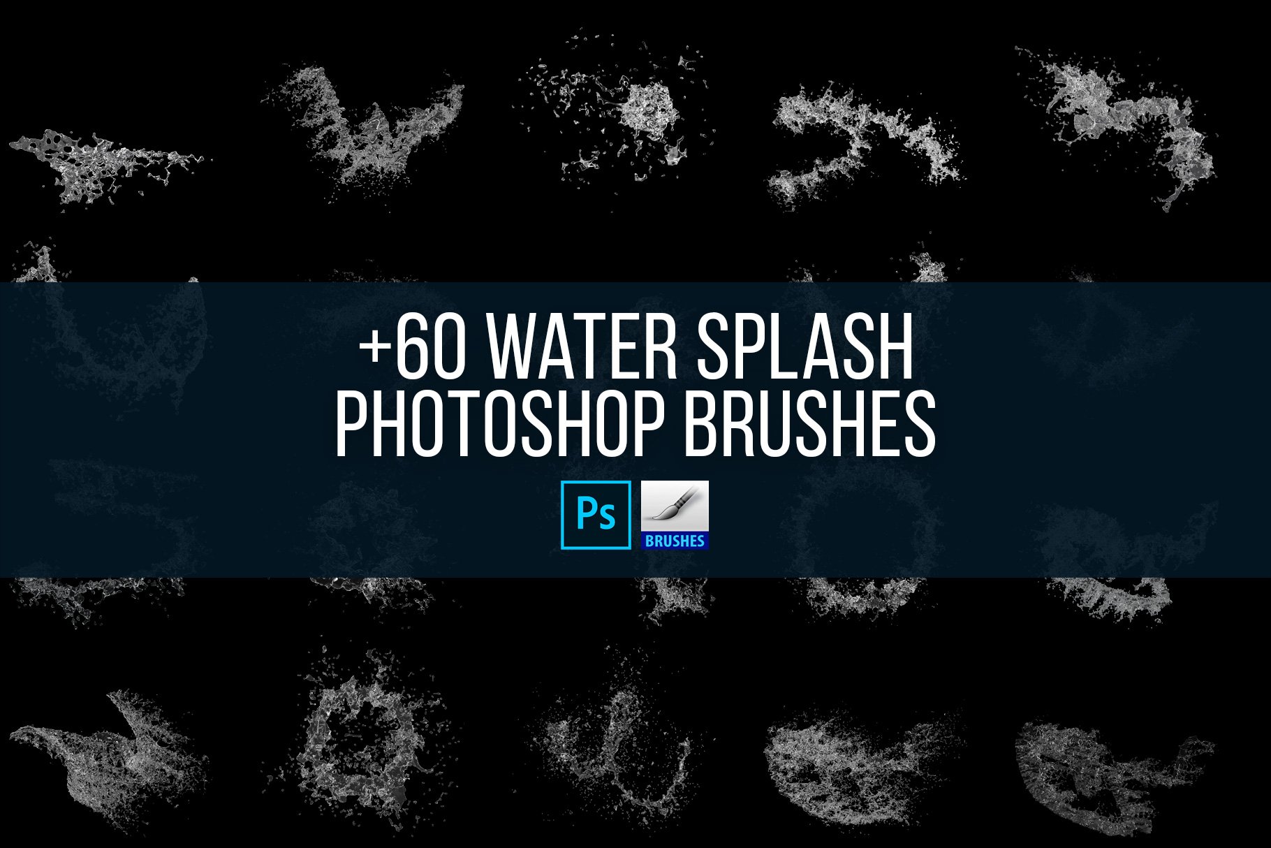 water splash brushes for photoshop preview 05 874