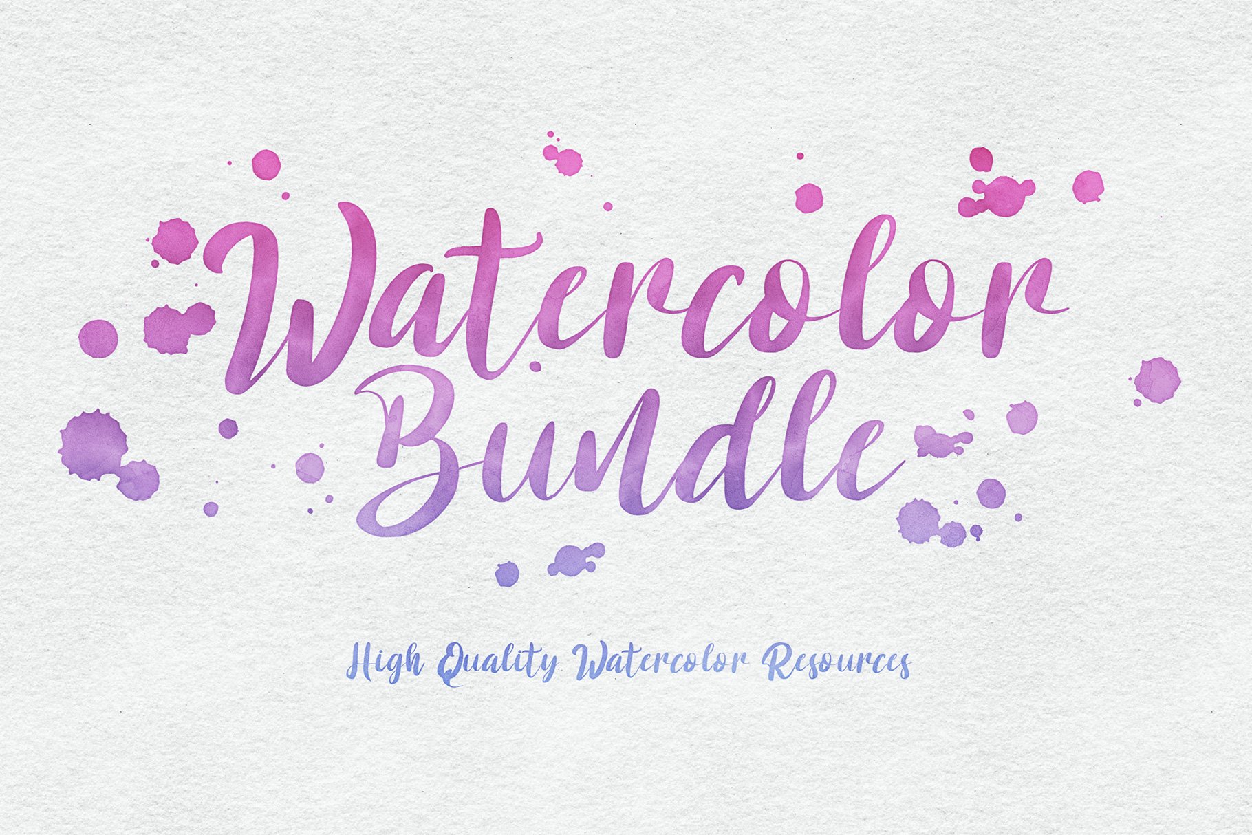 Huge Watercolor Bundlecover image.