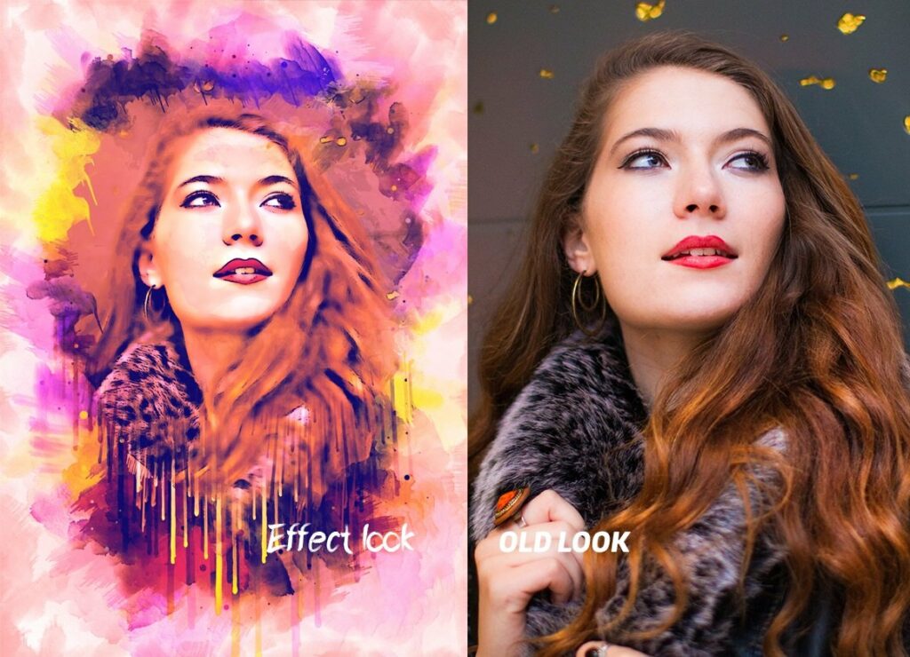 Watercolor Painting Photoshop Action – MasterBundles