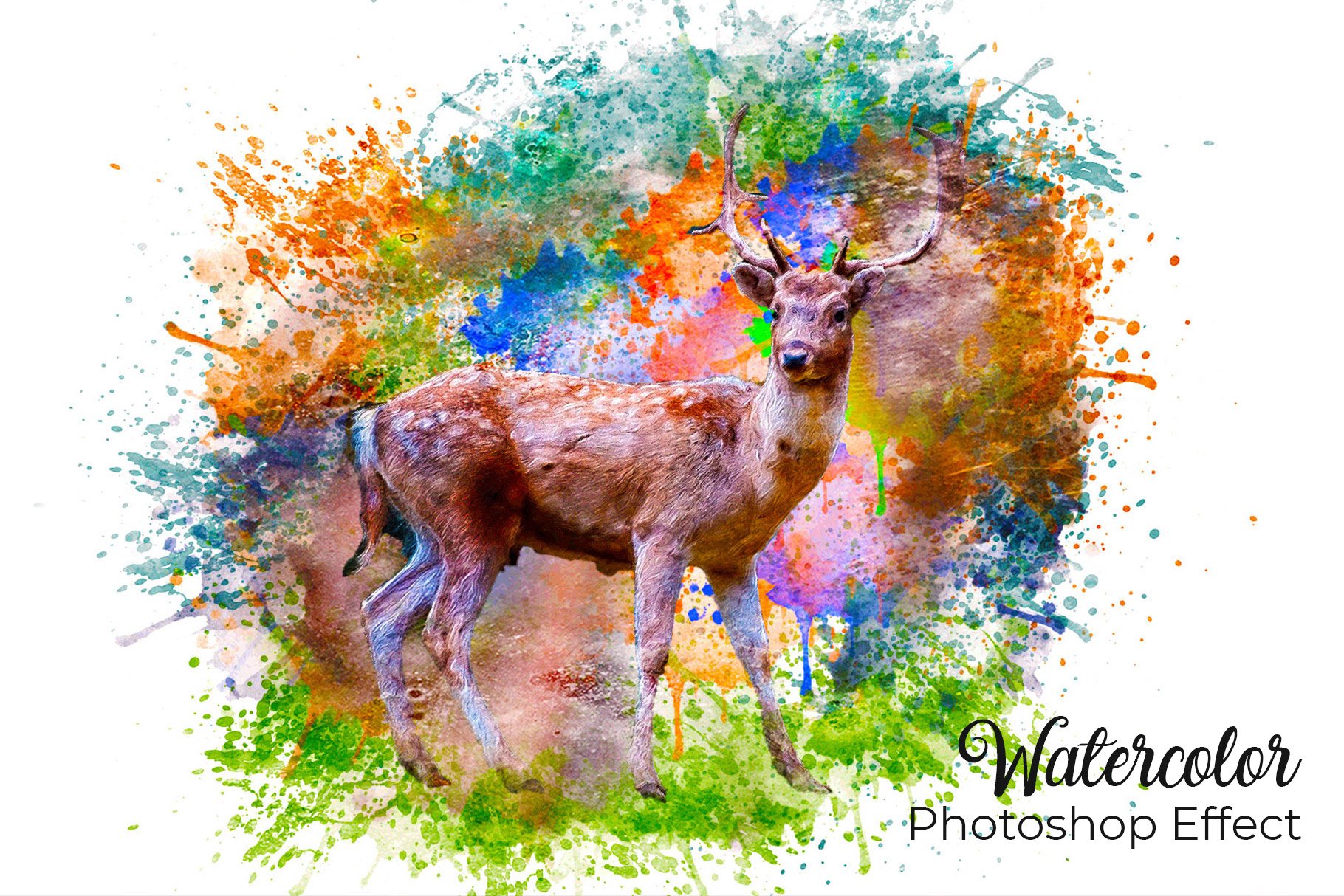 Watercolor Photoshop Effectcover image.