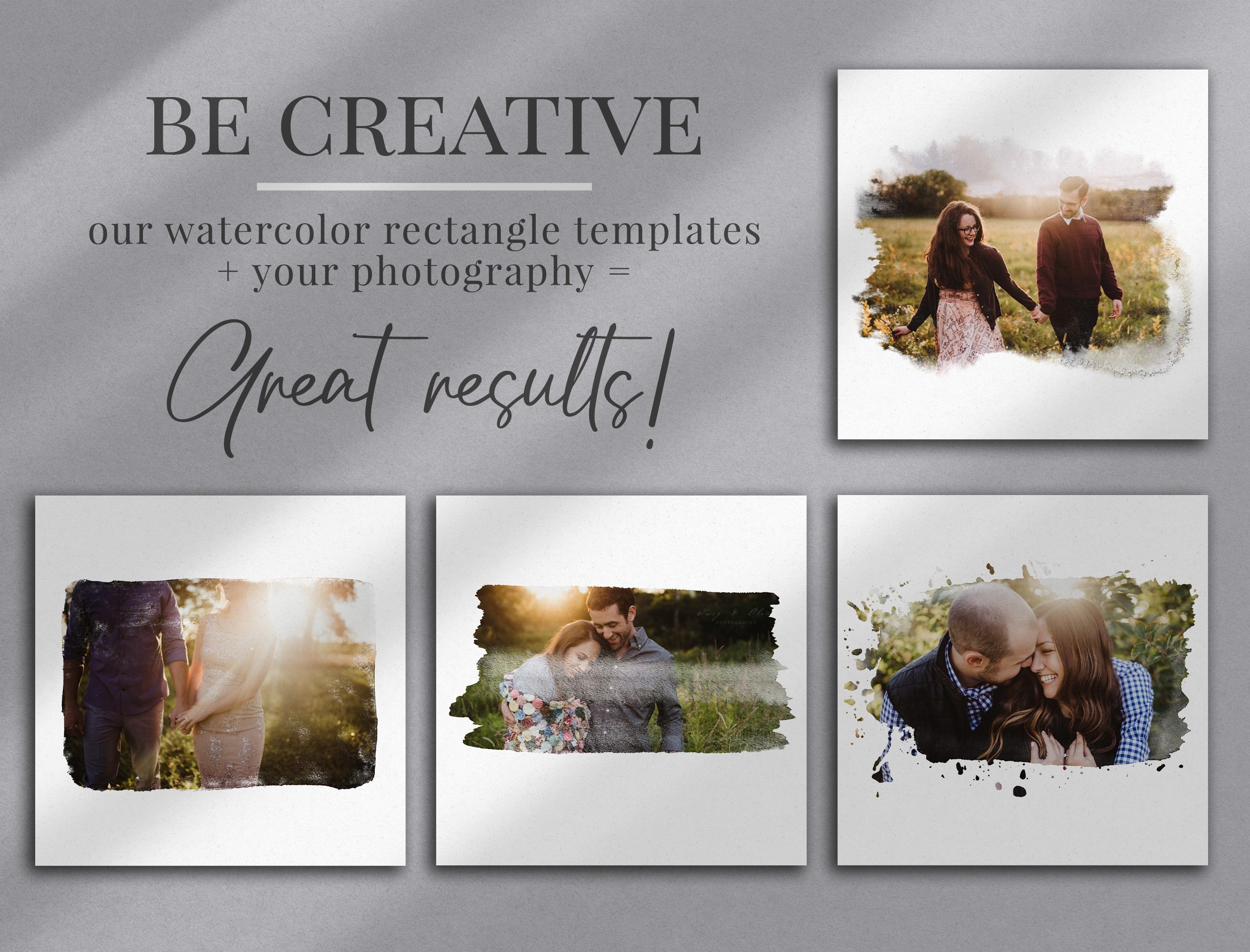 watercolor rectangles creative photomasks by brown leopard preview 2 677