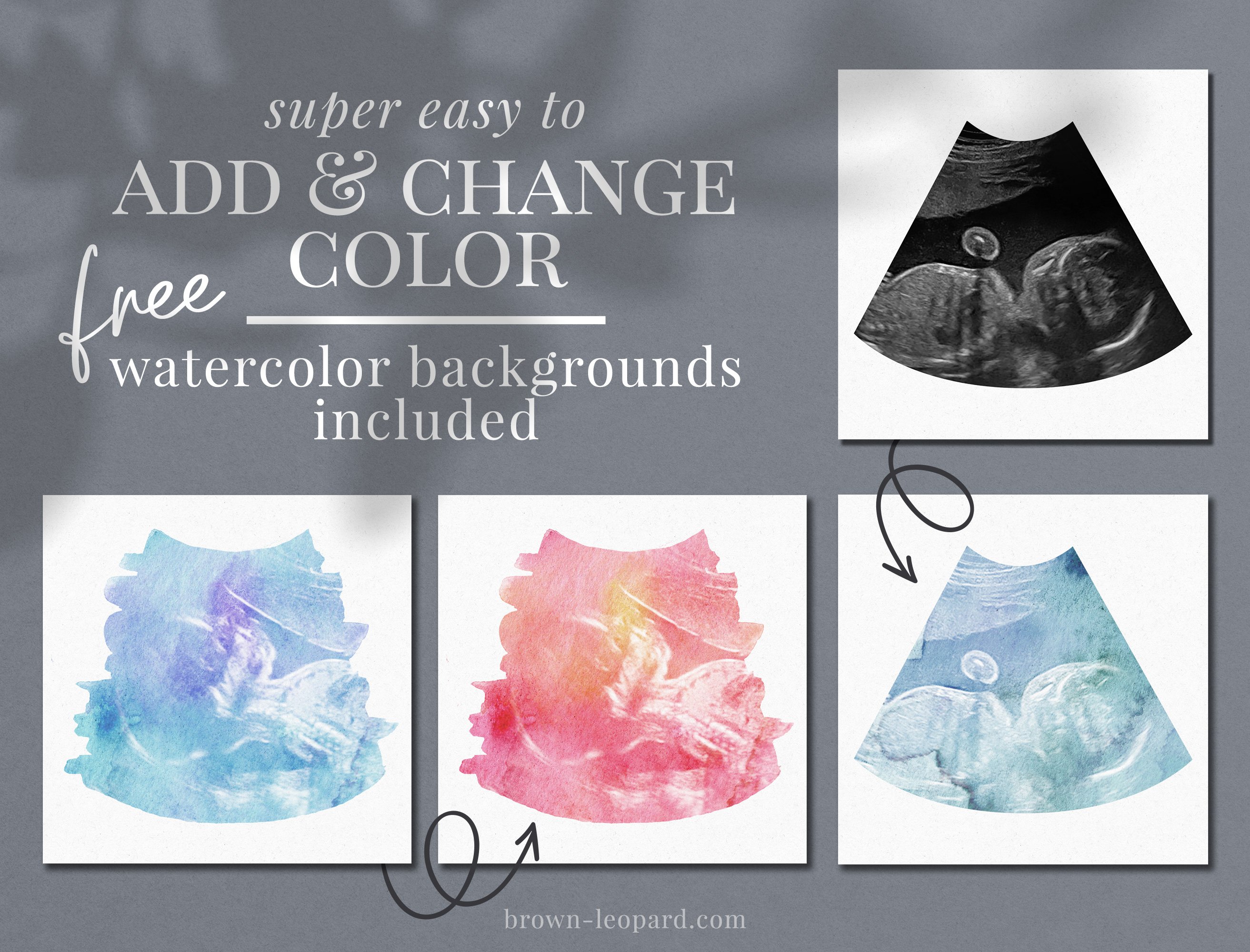 watercolor ultrasound photomasks preview 5 115