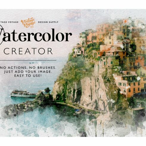The Watercolor Creator • SALEcover image.
