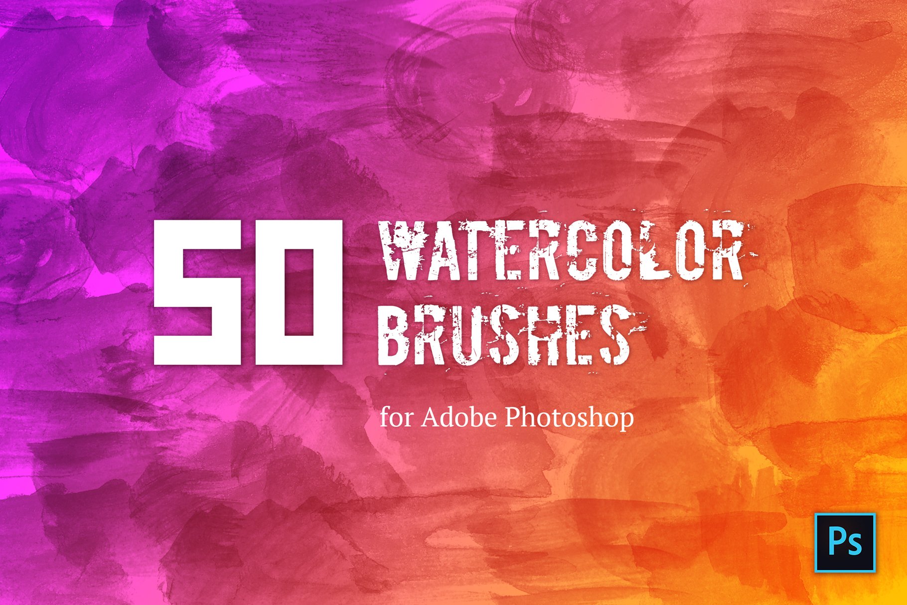Watercolor Brush Set #1cover image.