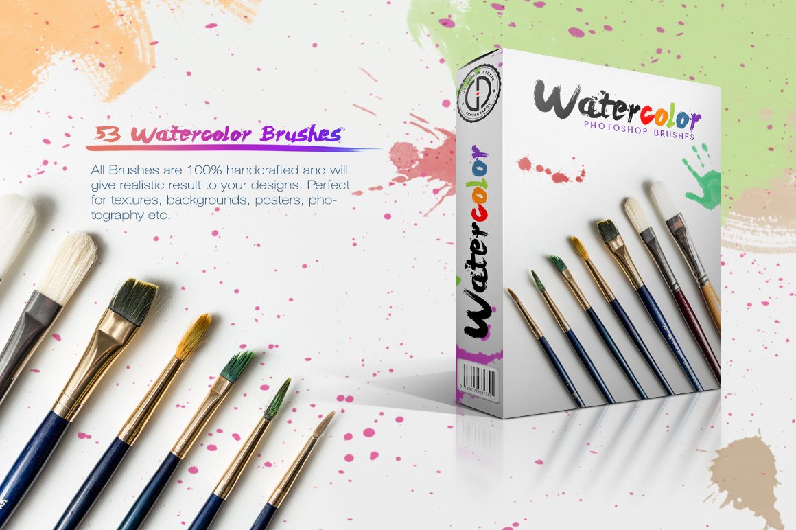 Watercolor Brushescover image.