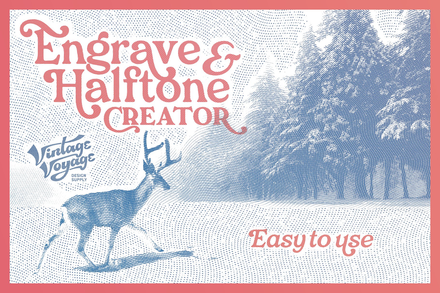 Engrave and Halftone Creatorcover image.
