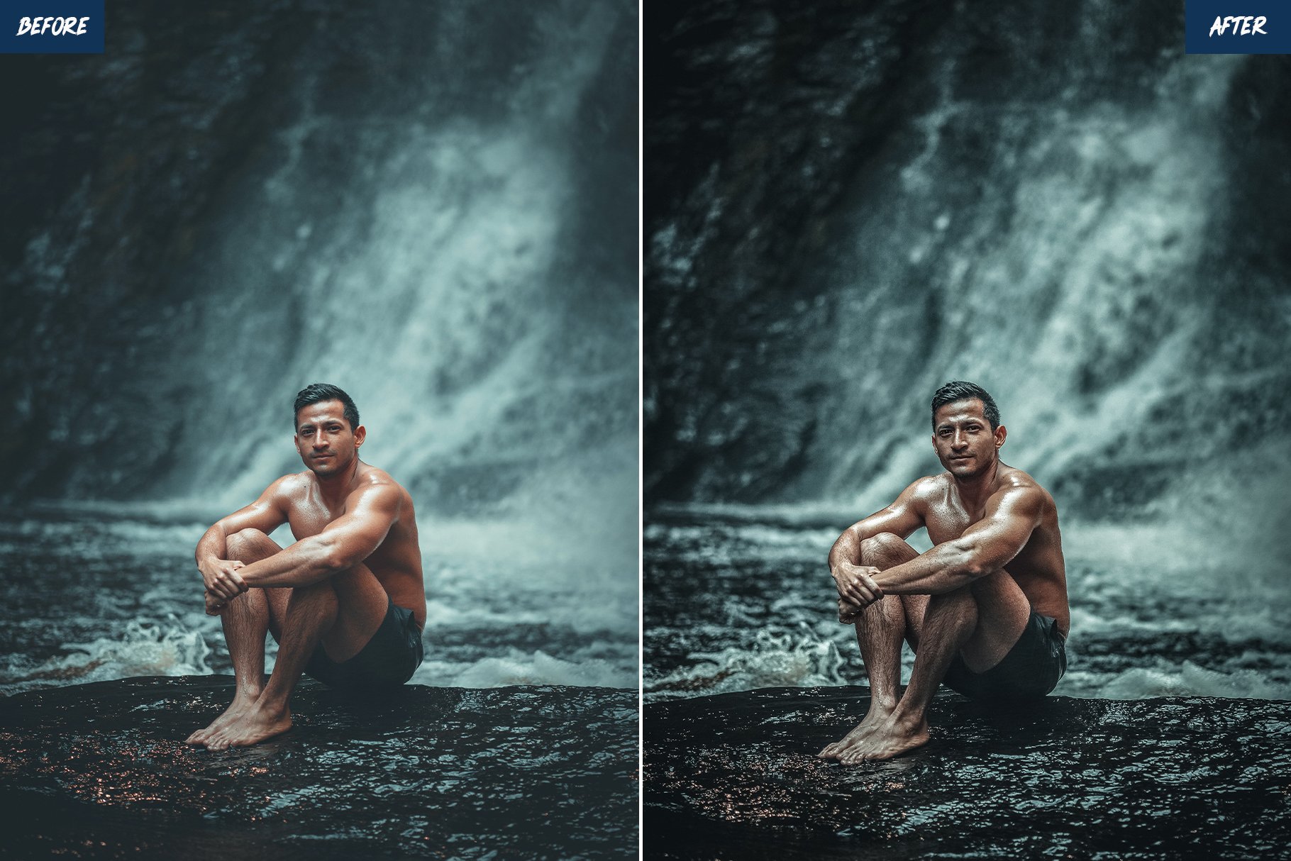 waterfall lightroom presets for landscape photography 22